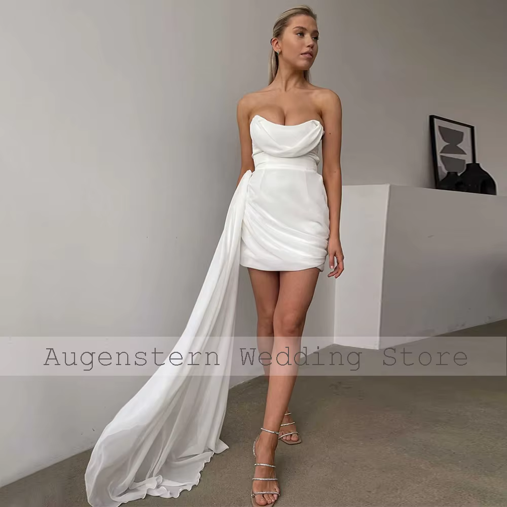 Robe de mariée courte personnalisée