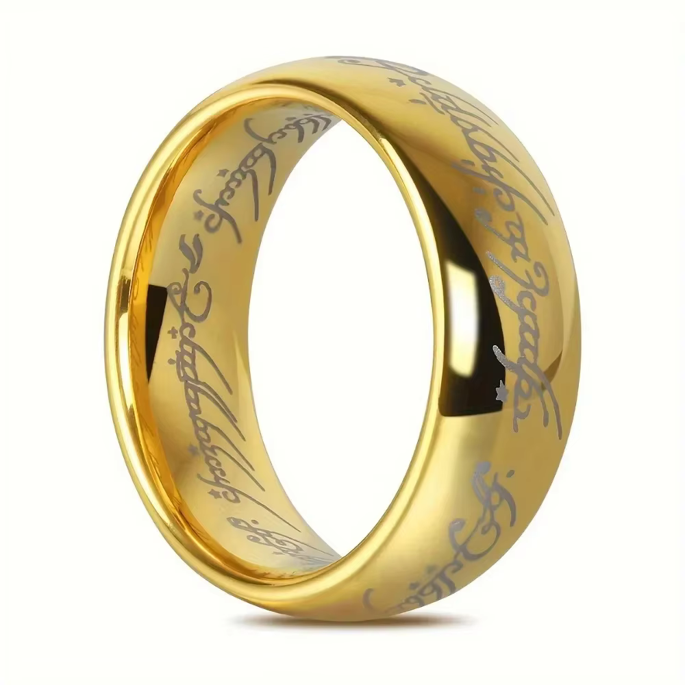 Bague en acier inoxydable pour hommes