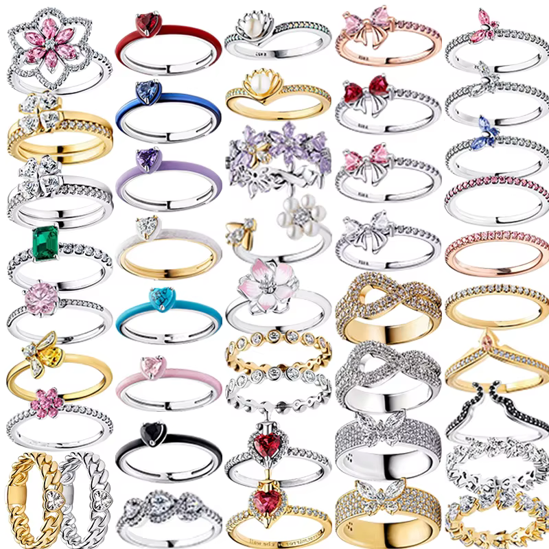 Nouveau modèle 2026 – Bague abeille trèfle à quatre feuilles en argent pur 925 % de luxe