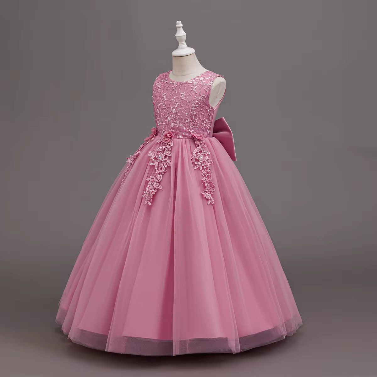 Nouvelle robe élégante pour fille
