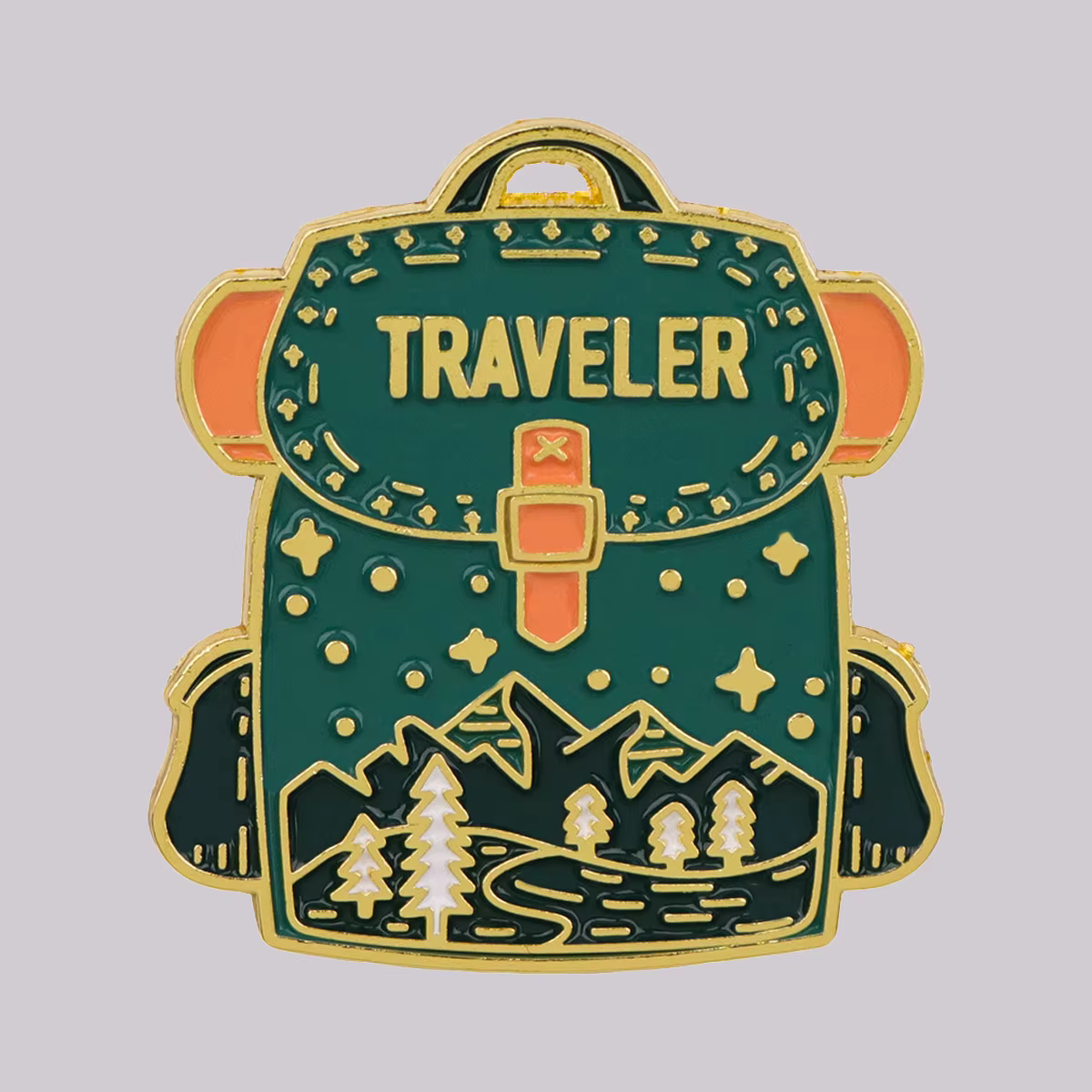 TRAVELER Pin's en émail