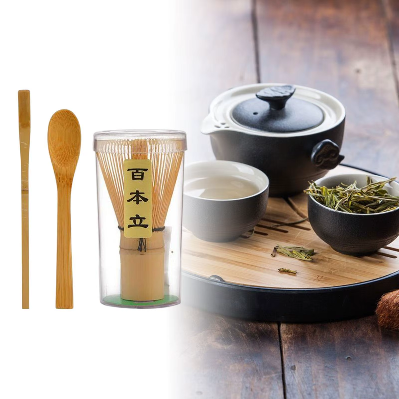 Ensemble de fouets Matcha traditionnels