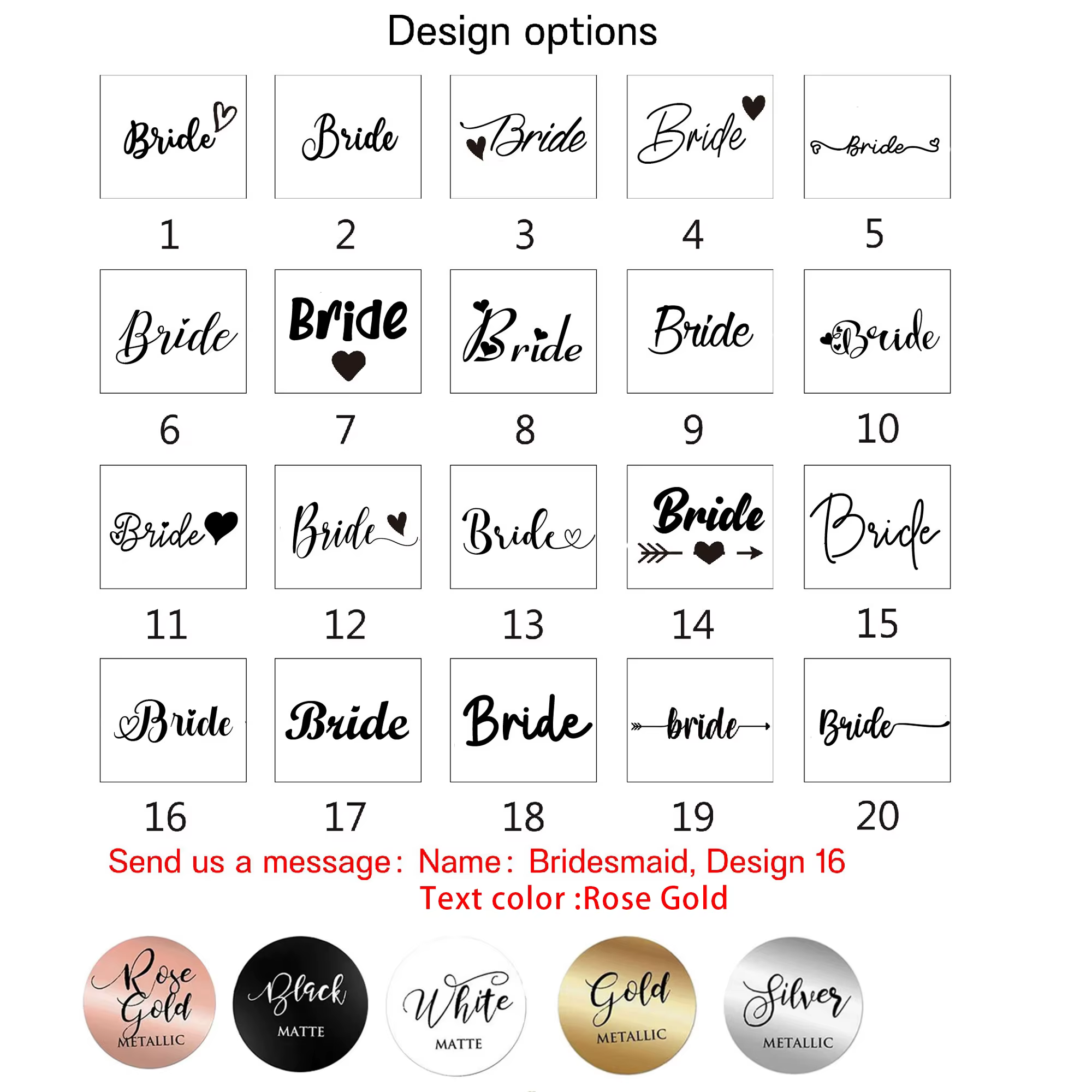 Boîte de proposition personnalisée de luxe pour demoiselle d'honneur