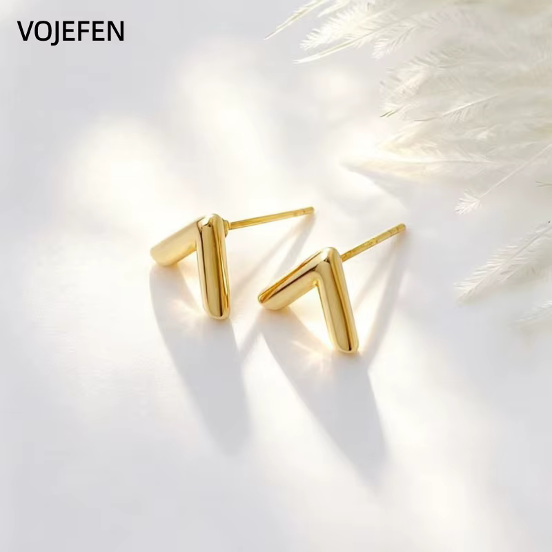 Boucles d'oreilles VOJEFEN Au750 en or V
