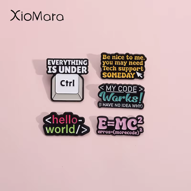 Broches en émail mon Code fonctionne