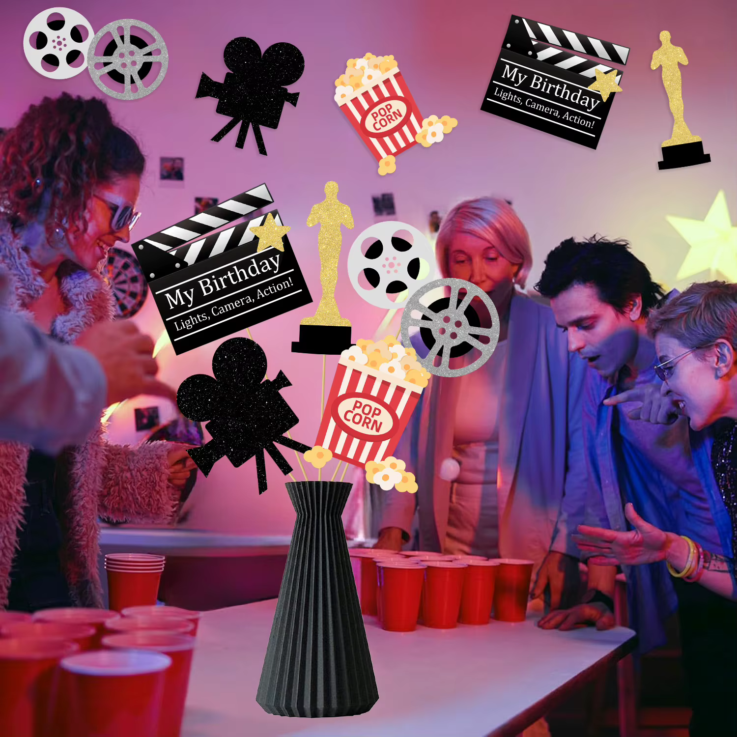 Accessoires Photo créatifs sur le thème du film Oscar