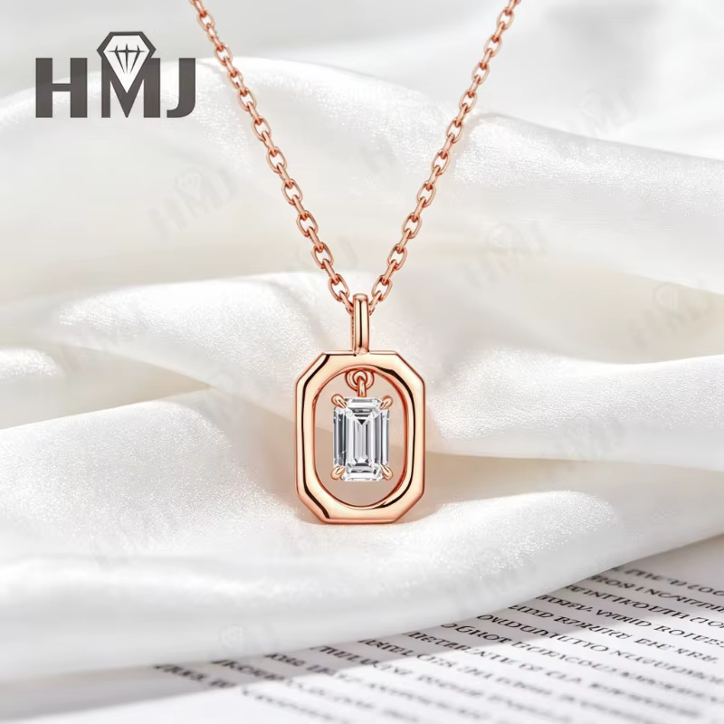 Pendentif vintage en moissanite