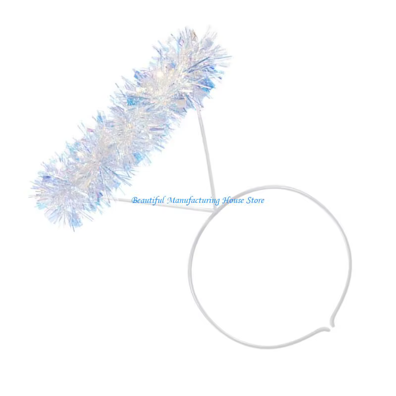 Costume d'ange E56A, aile d'ange bandeau Halos