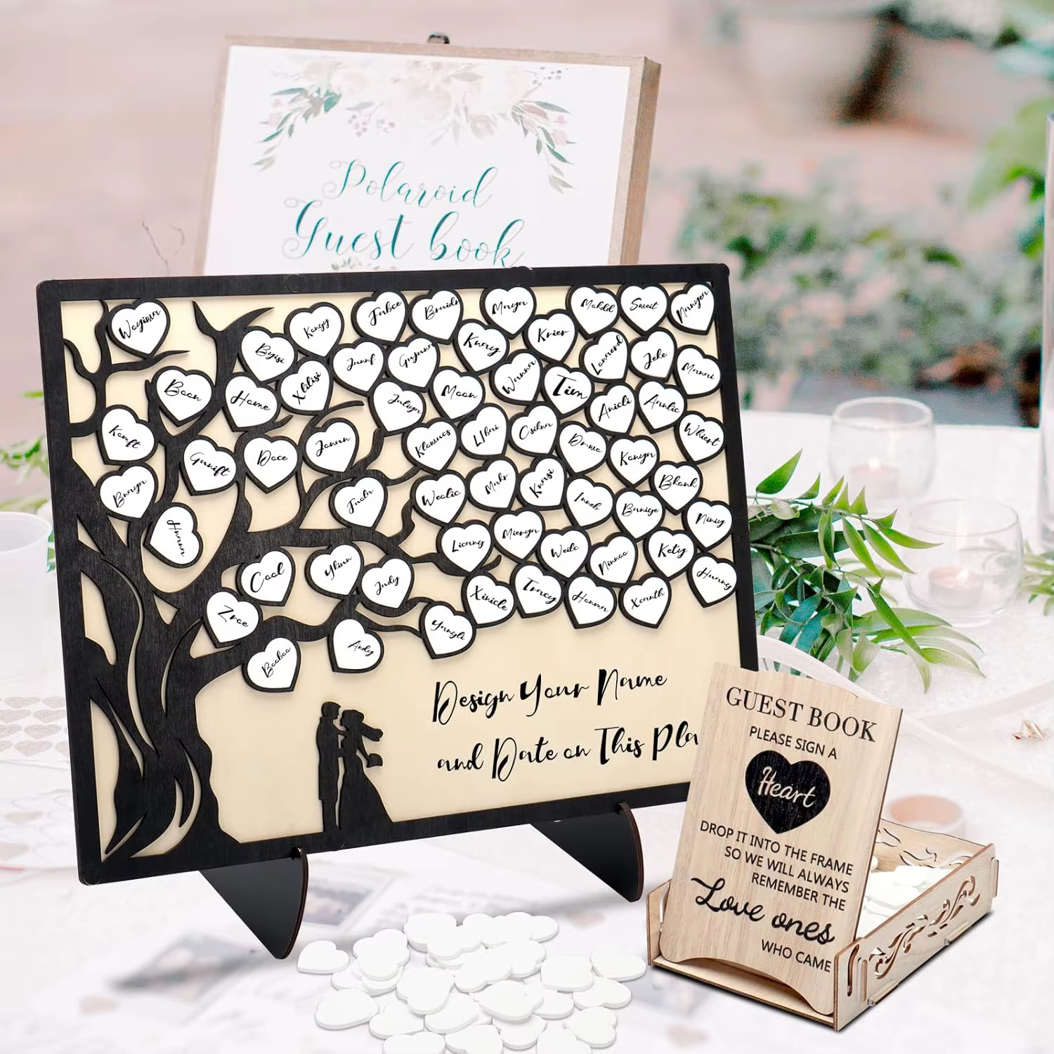 Livre d'or de mariage alternatif
