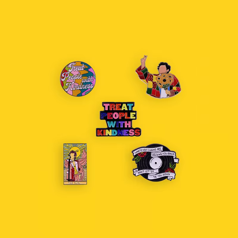 Broche de bande Pop classique