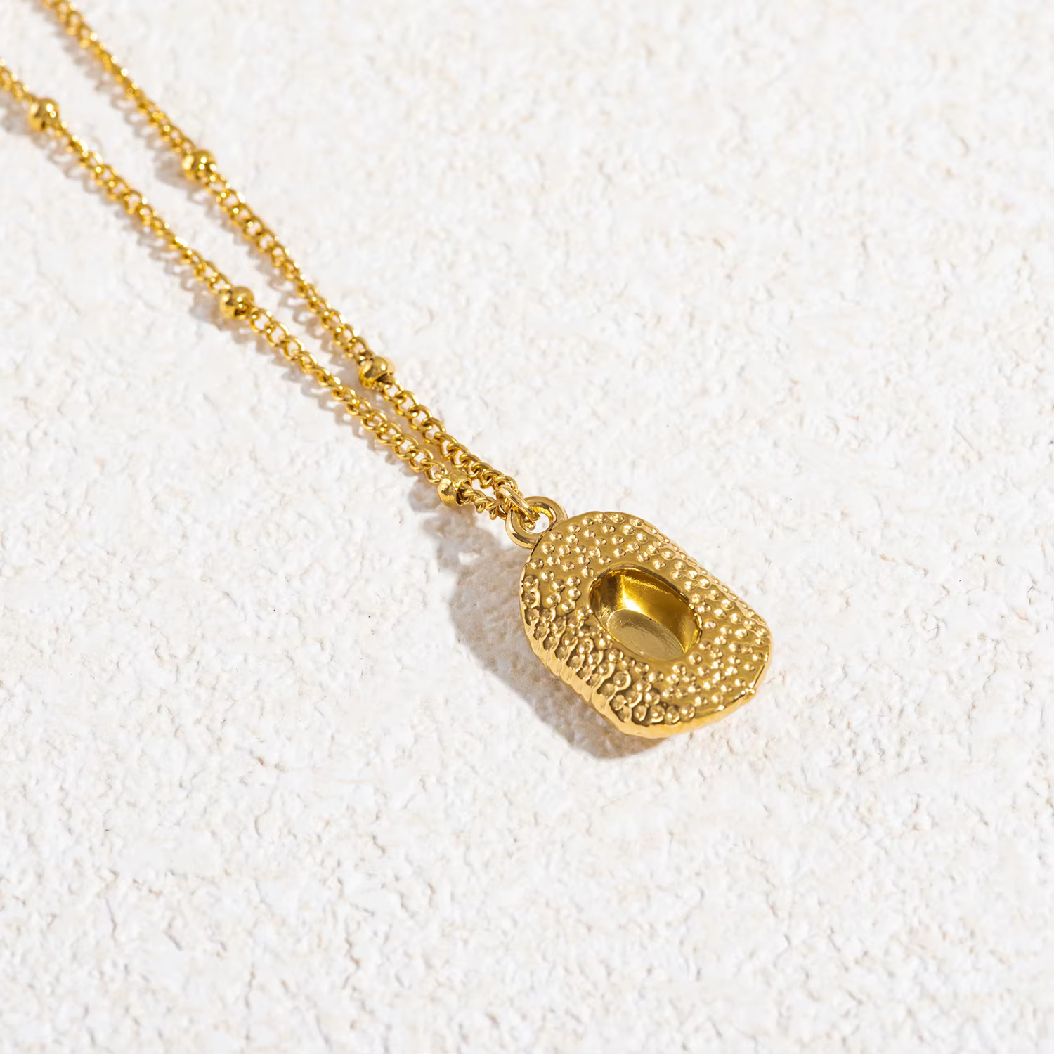 Collier pendentif chapeau de cowboy pour femmes