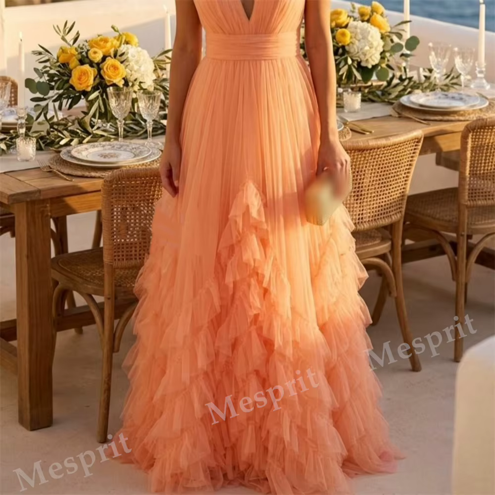 Robe de soirée élégante personnalisée pour mariage