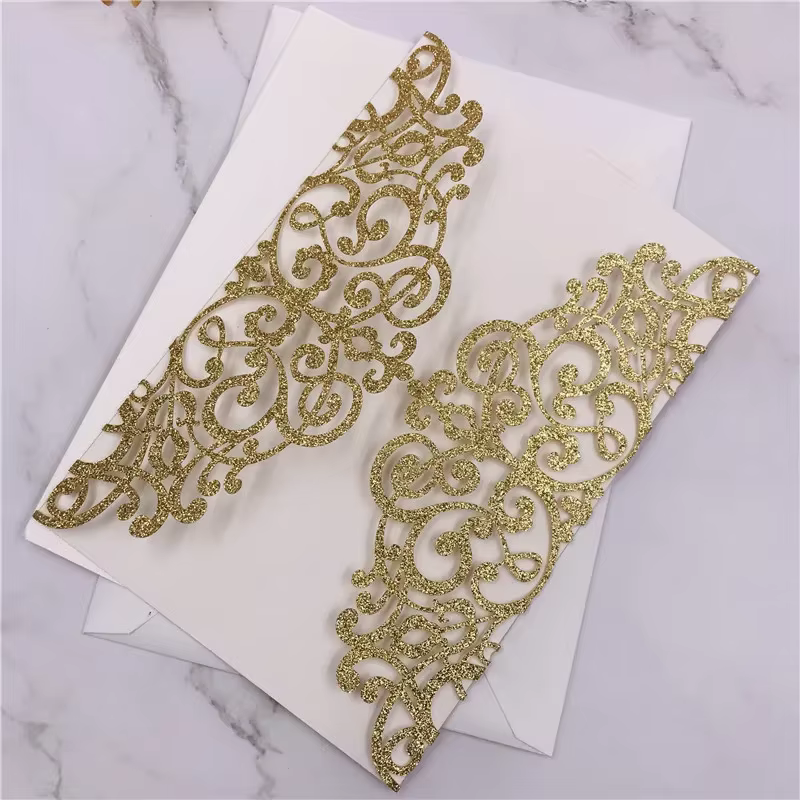 Étiquettes de cartes d'invitation de mariage