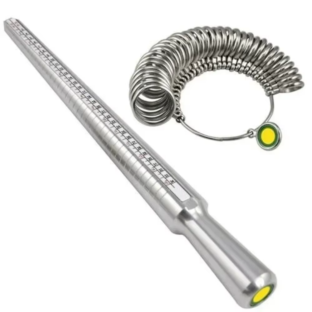 Kit d'outils de mesure pour bagues en métal