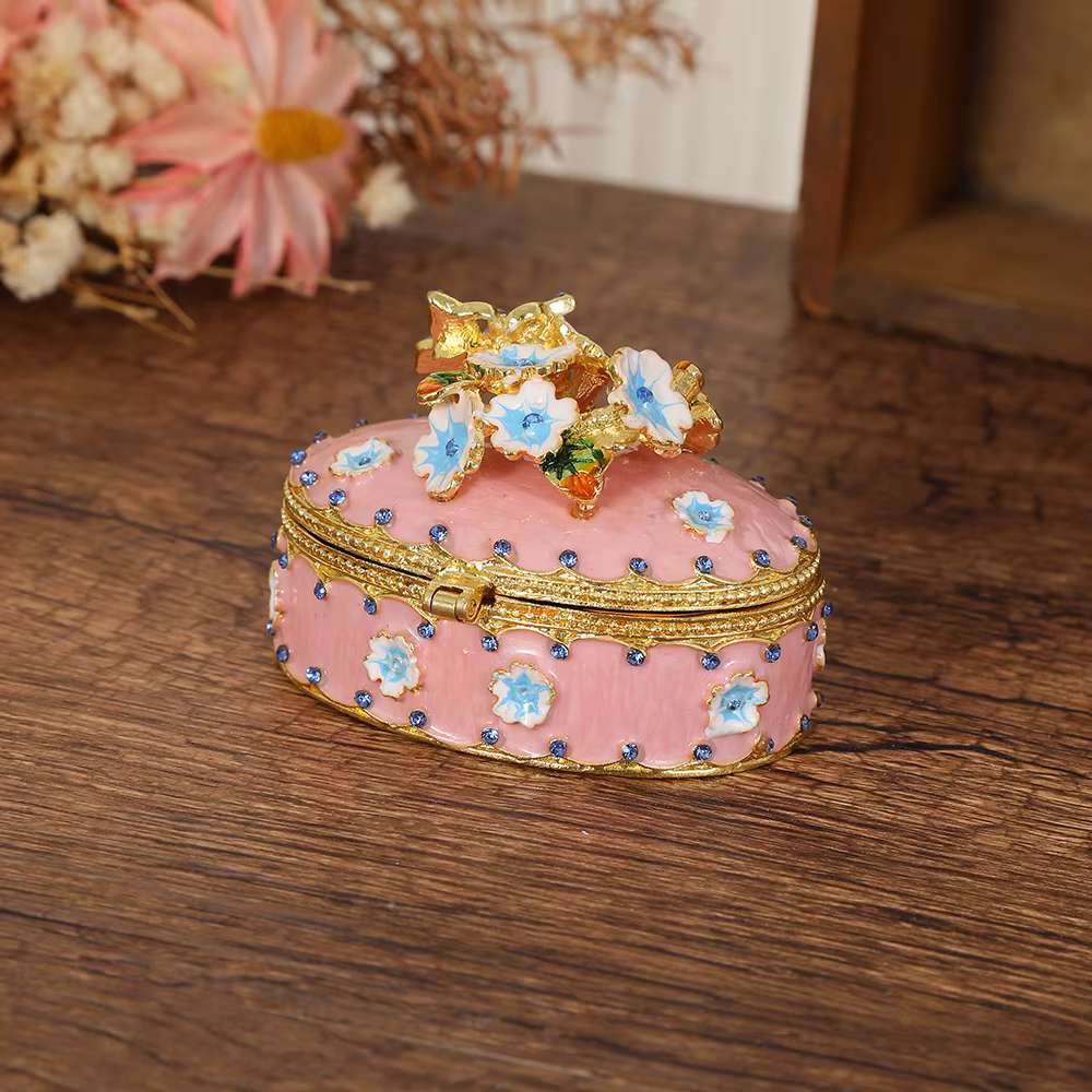 Boîte à bijoux en céramique