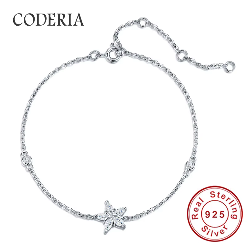 Bracelet en moissanite taille marquise couleur D VVS1 pour femme