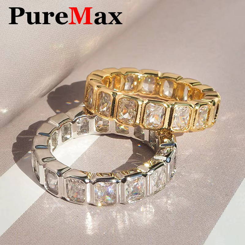 Bague de fiançailles en argent Sterling 925 pour femmes