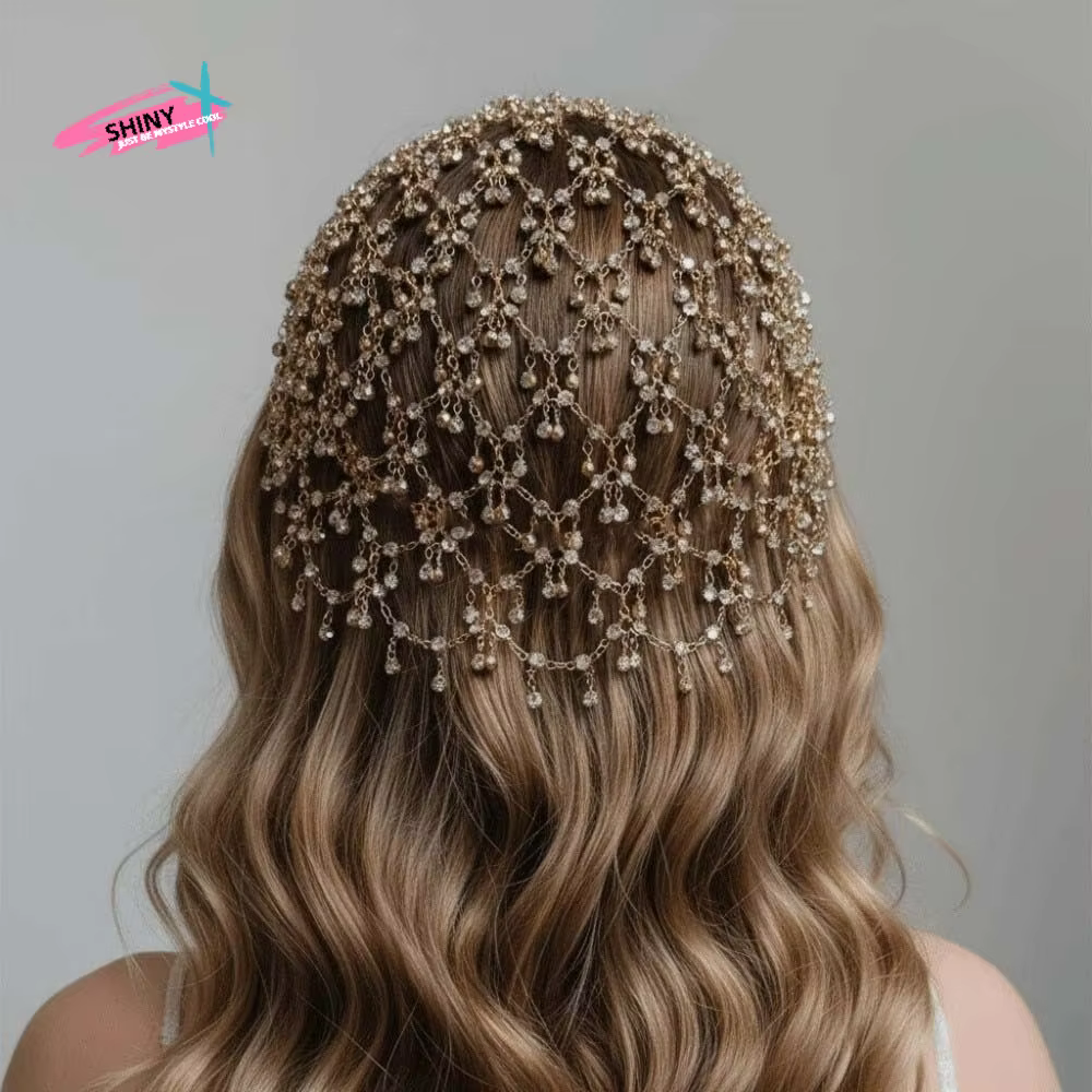 Chaîne de tête en forme de filet pour Bar Mitzvah