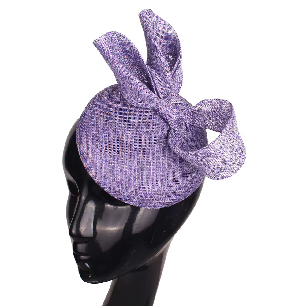 Chapeau Fascinator Élégant Bleu Ciel pour Femme