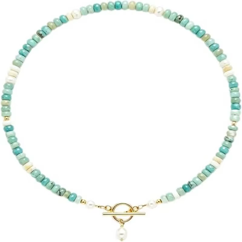 Collier turquoise pour femme