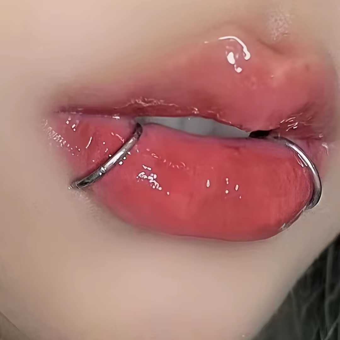 Anneau de lèvre factice en forme de C en acier inoxydable 304
