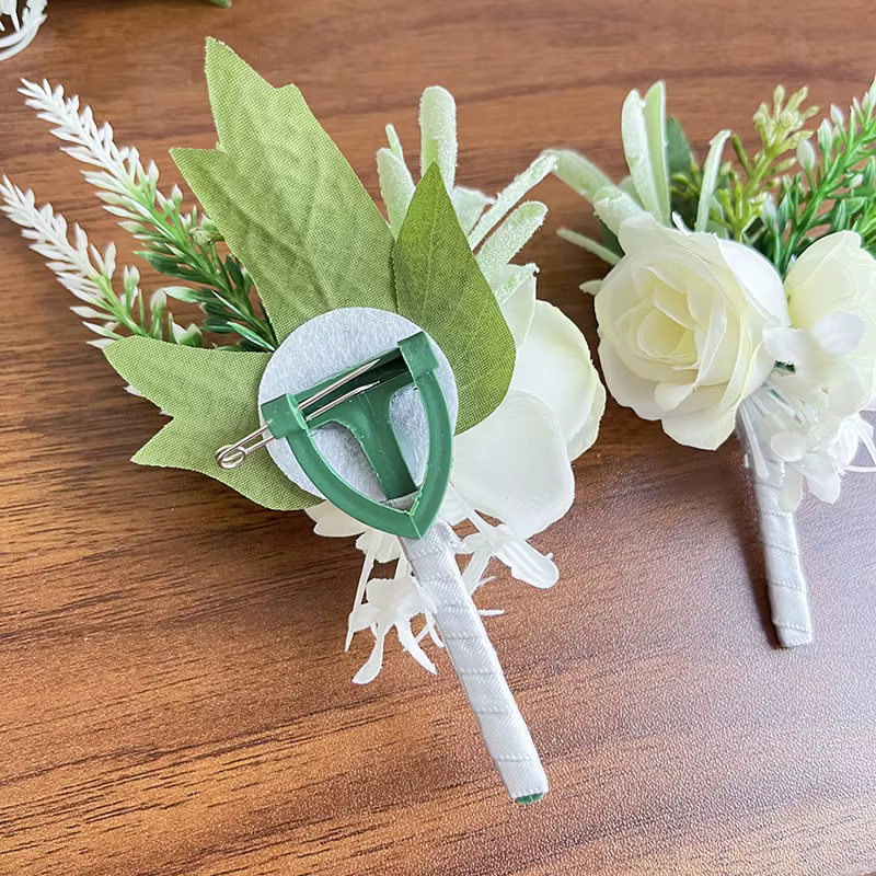 Boutonnière artificielle pour hommes