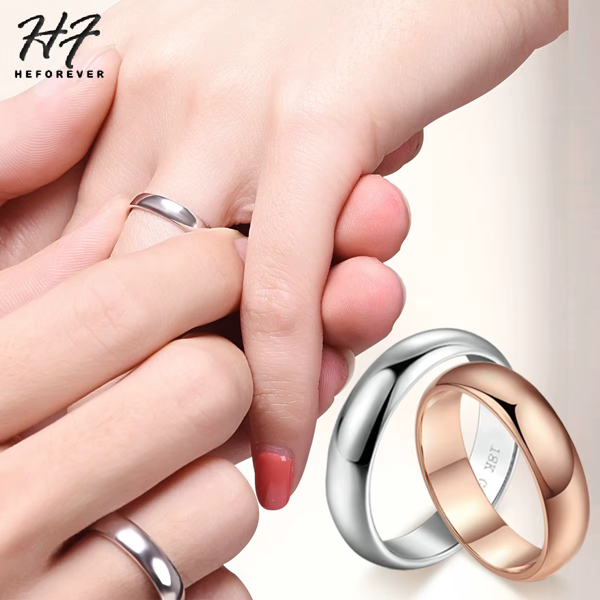 Bagues en or pour documents de mariage pour femmes et hommes