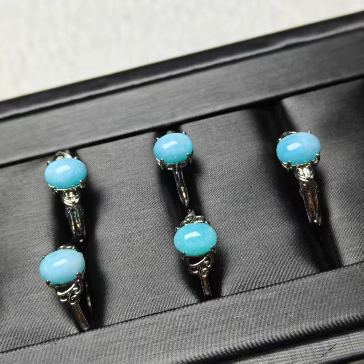 Bague en Amazonite Naturelle