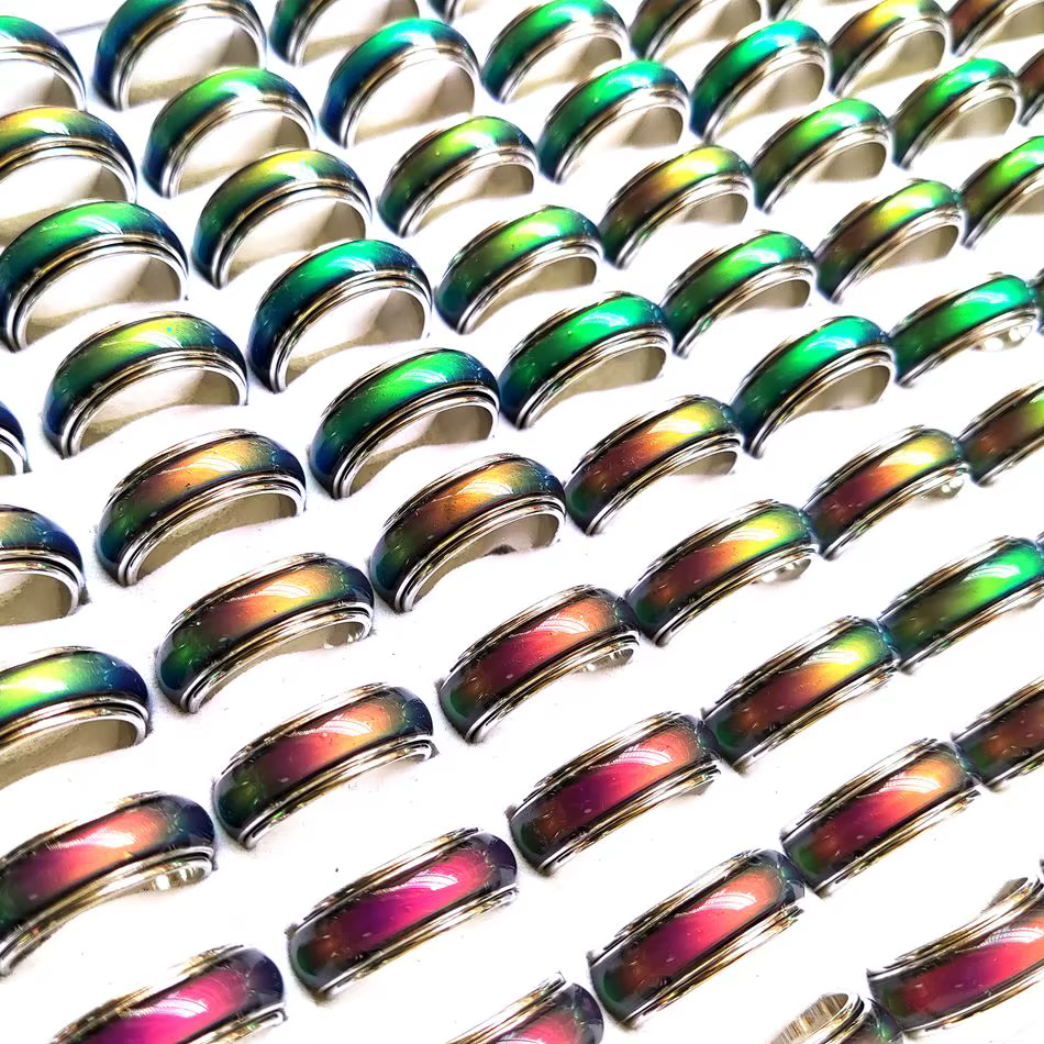 Anneau d'humeur Spinner 8mm 6mm
