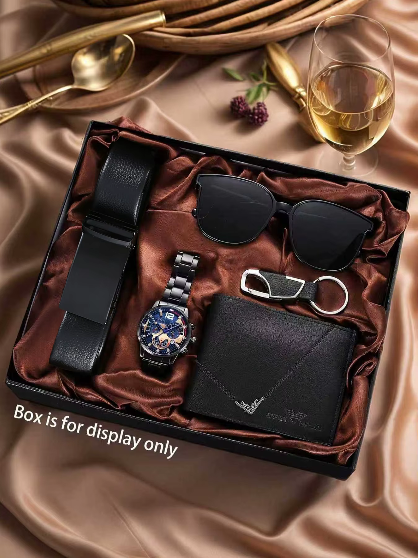 Coffret cadeau pour homme : portefeuille