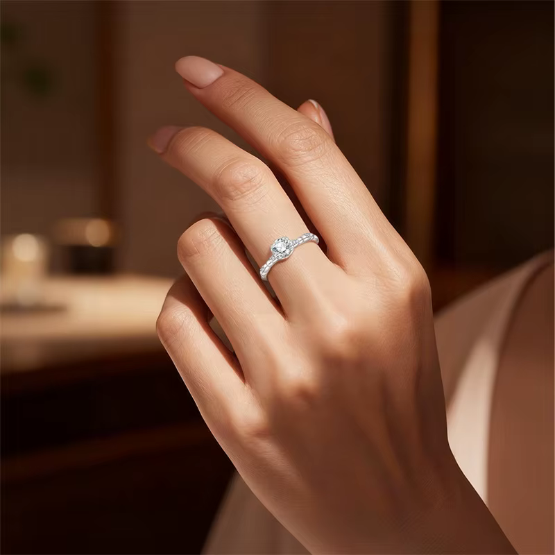 Bague originale en argent Sterling 925 pour femme