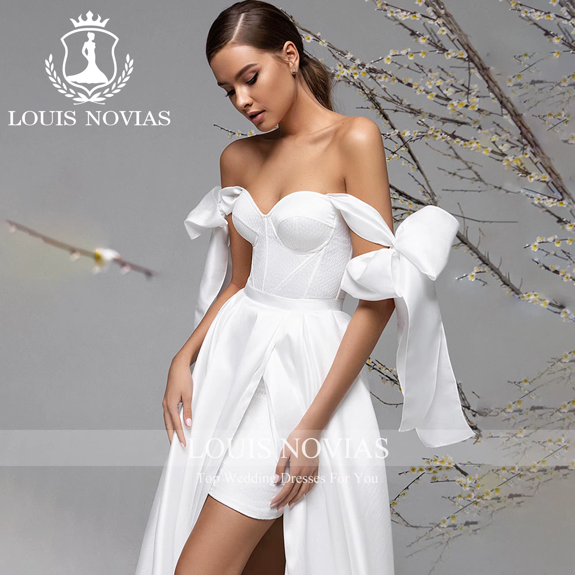 Robes de mariée en satin sexy