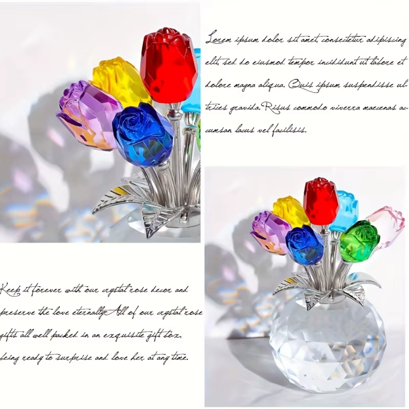 Bouquet de roses colorées - Pour anniversaire