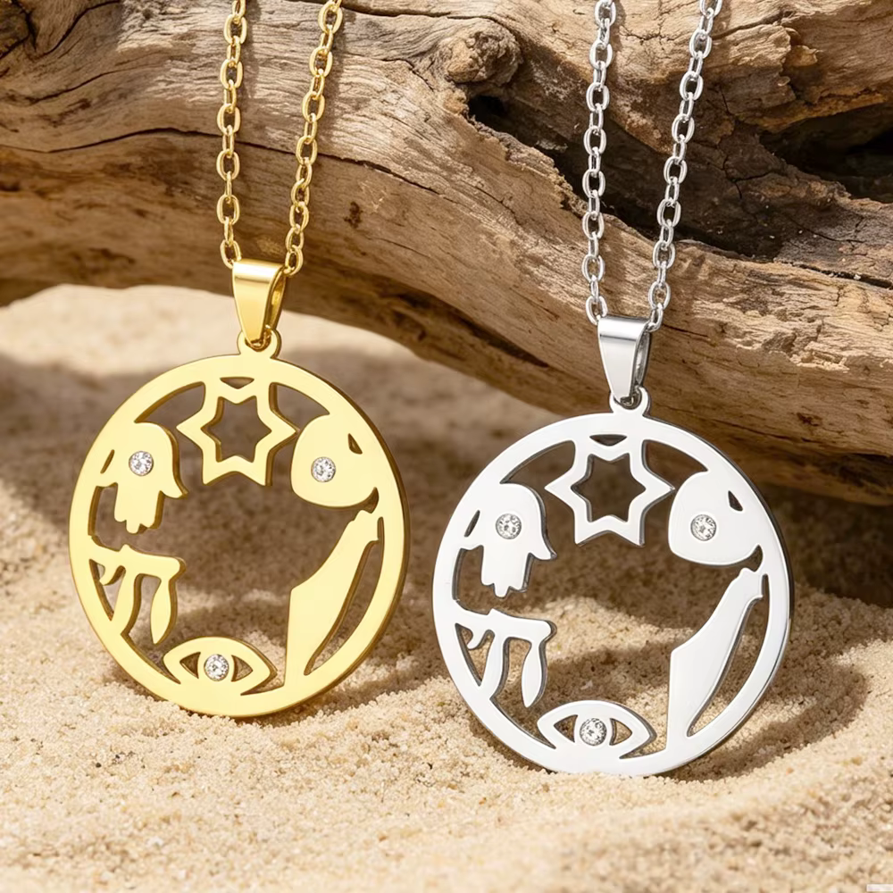 Collier Symboles Judaïques : Chai