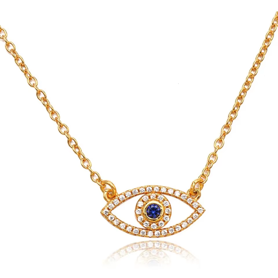 Wars AXIN-Colliers avec Pendentif de la raq du Mauvais Œil Bleu Turc