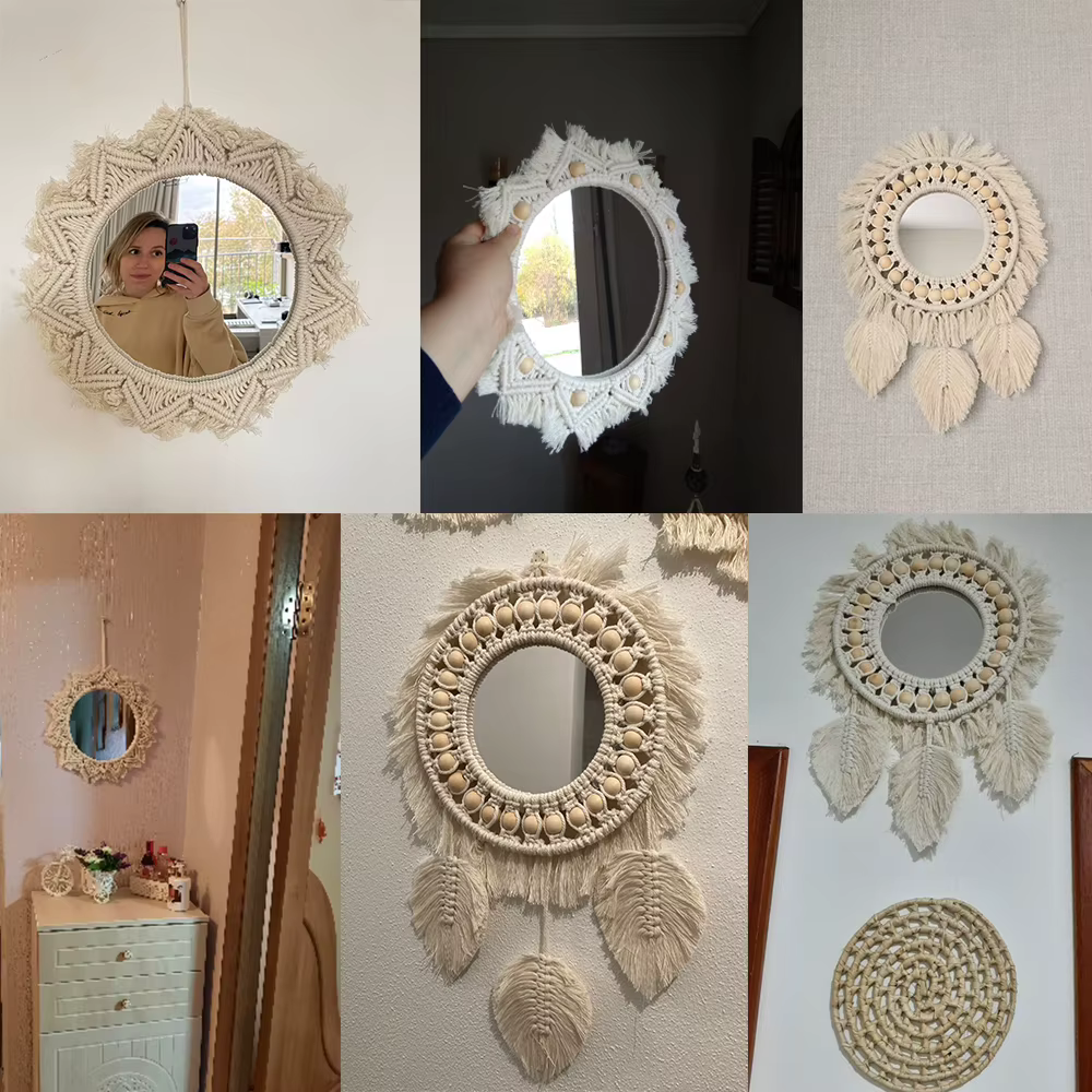 Miroir mural decoration maison chambre