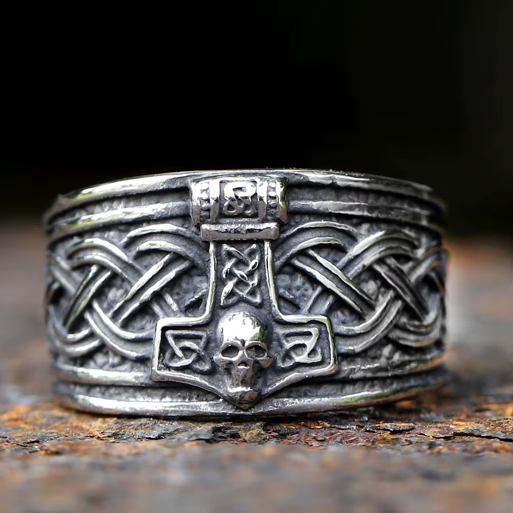 Amulette viking nordique Mjolnir