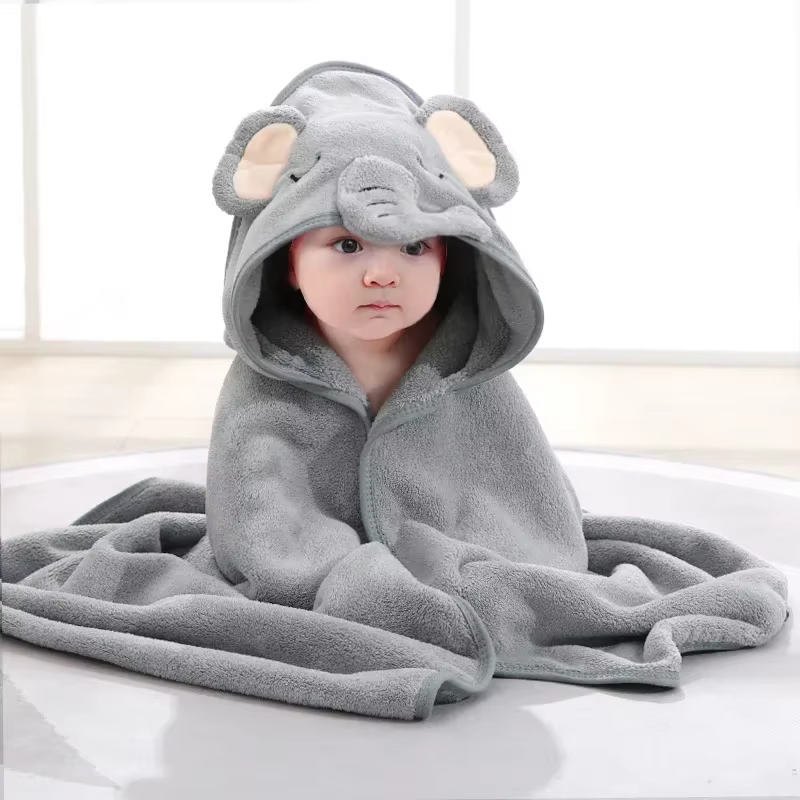 Peignoir pour bébé, serviette de bain pour bébé