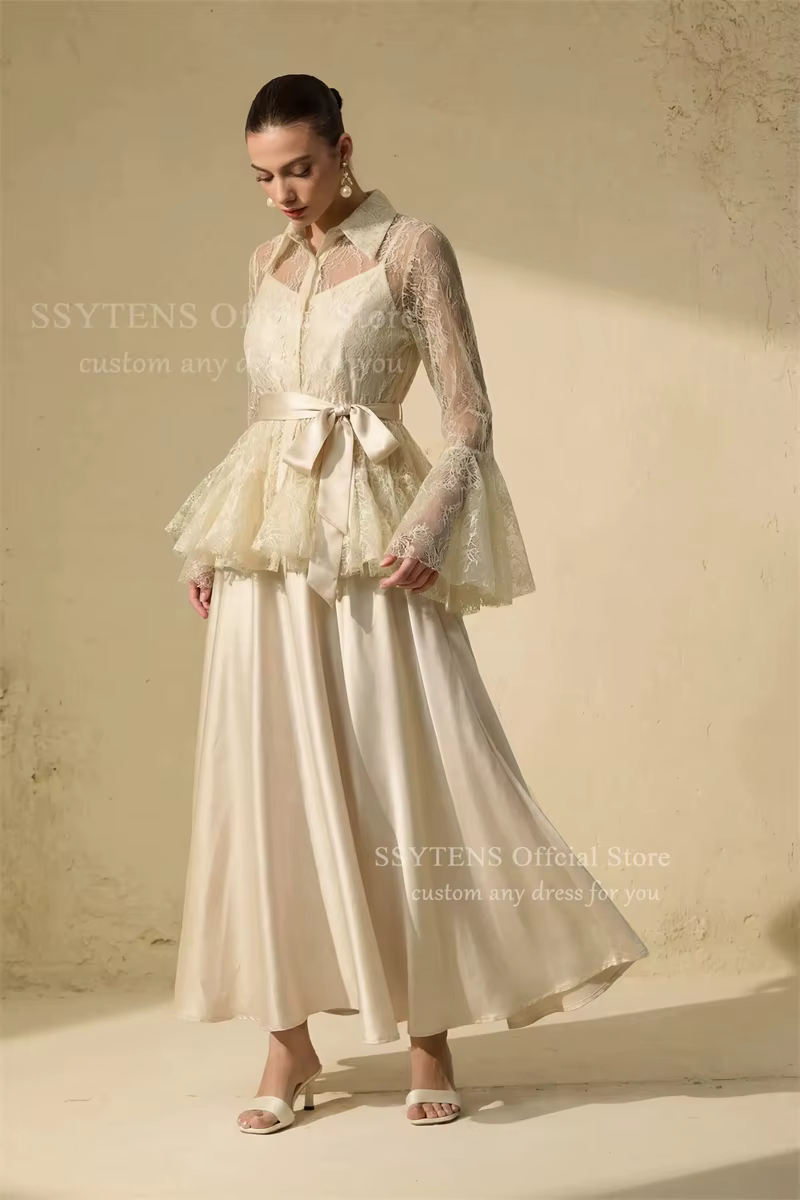 SSYTENS – Robes de soirée élégantes deux pièces pour femmes