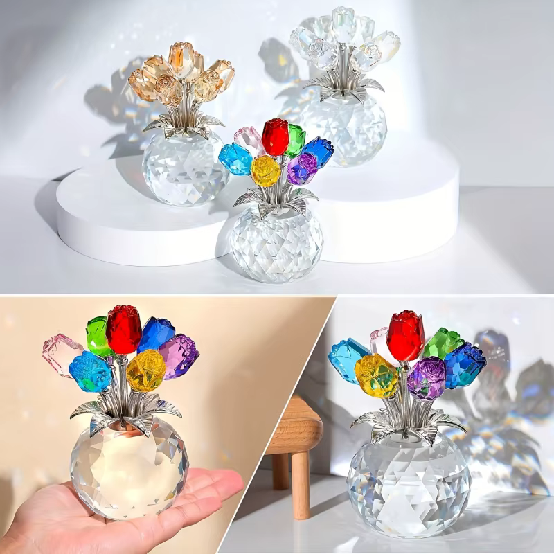 Bouquet de roses colorées - Pour anniversaire