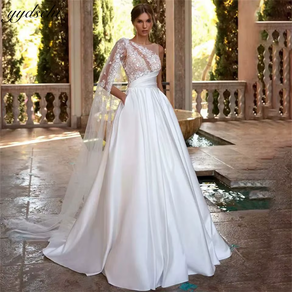 Robes de mariée personnalisées 2026 avec poches charmantes