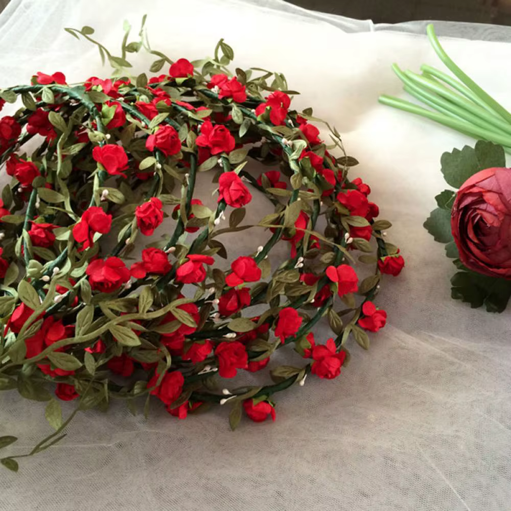 Bandes de sauna à fleurs bohème pour mariée