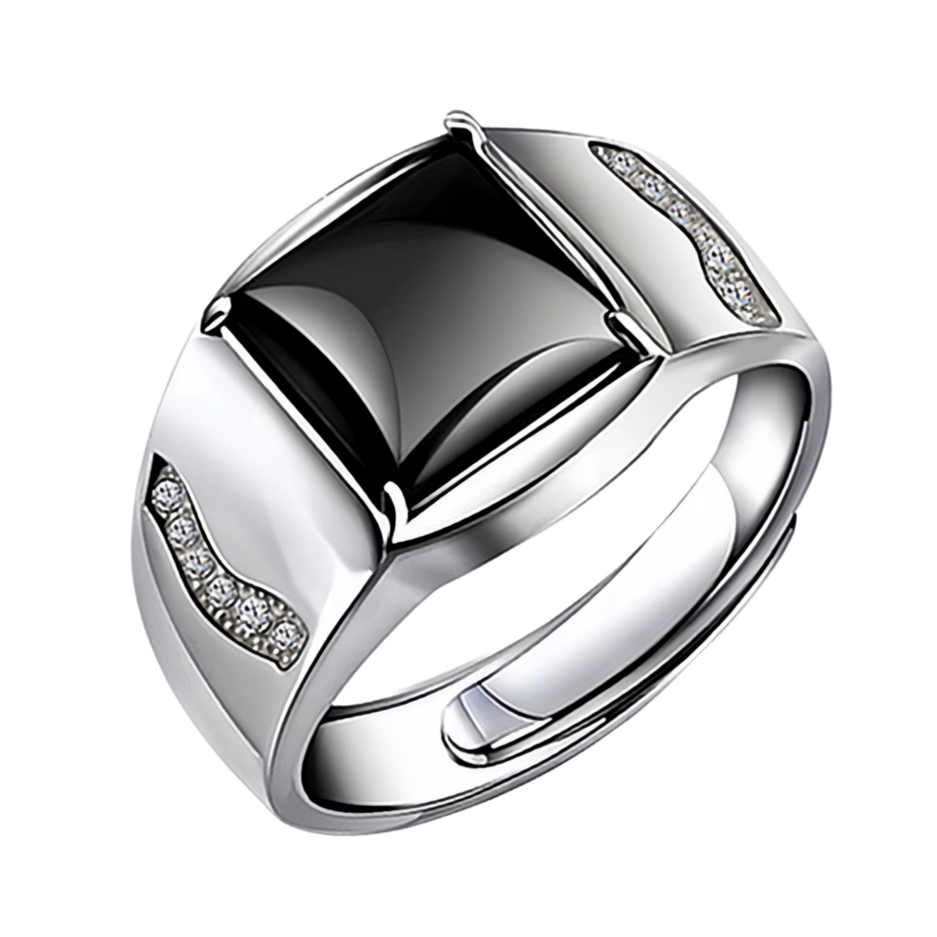 Bague en argent Sterling 925 pour hommes