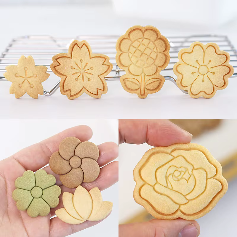 Emporte-pièces à fleurs mignonnes