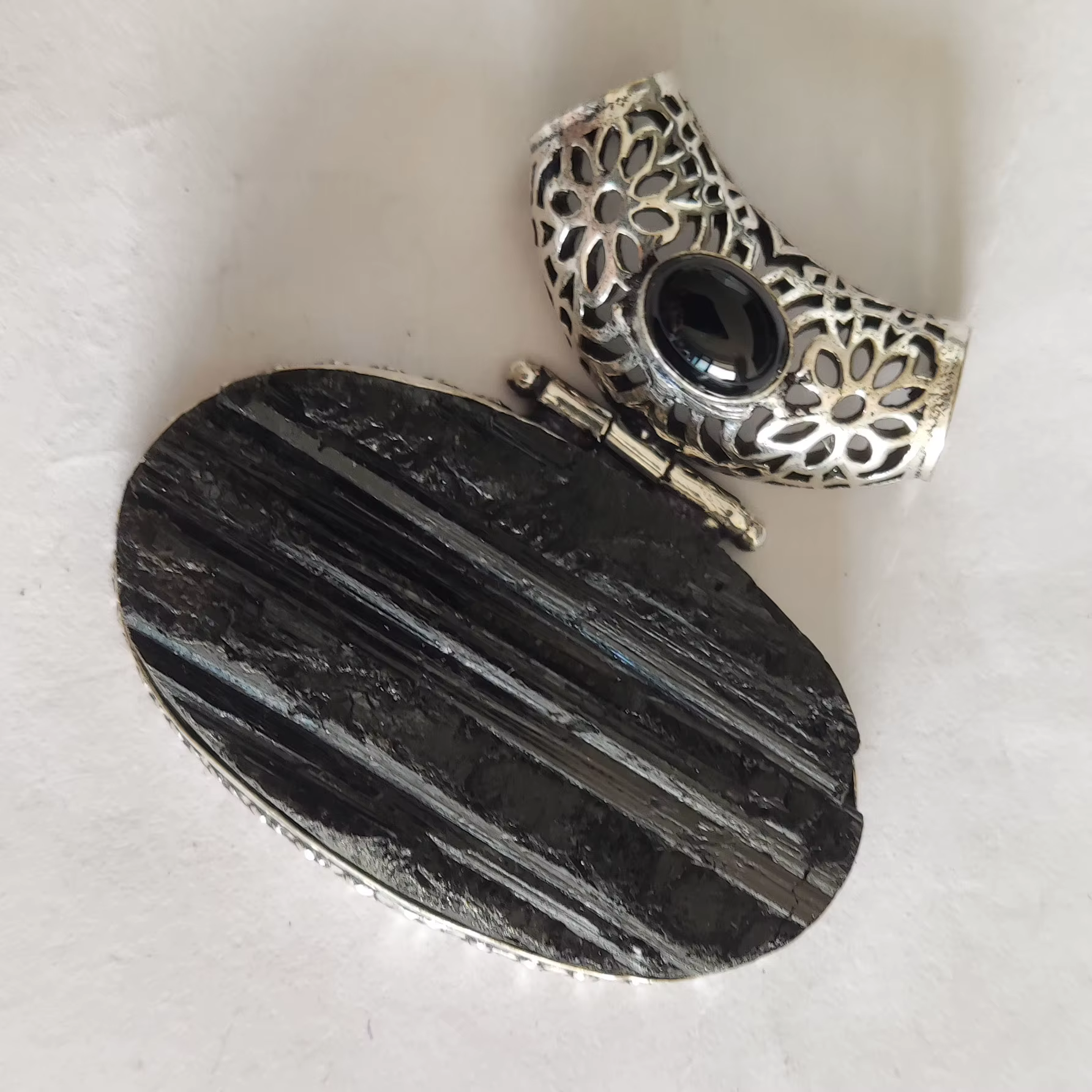 Pendentif en malachite