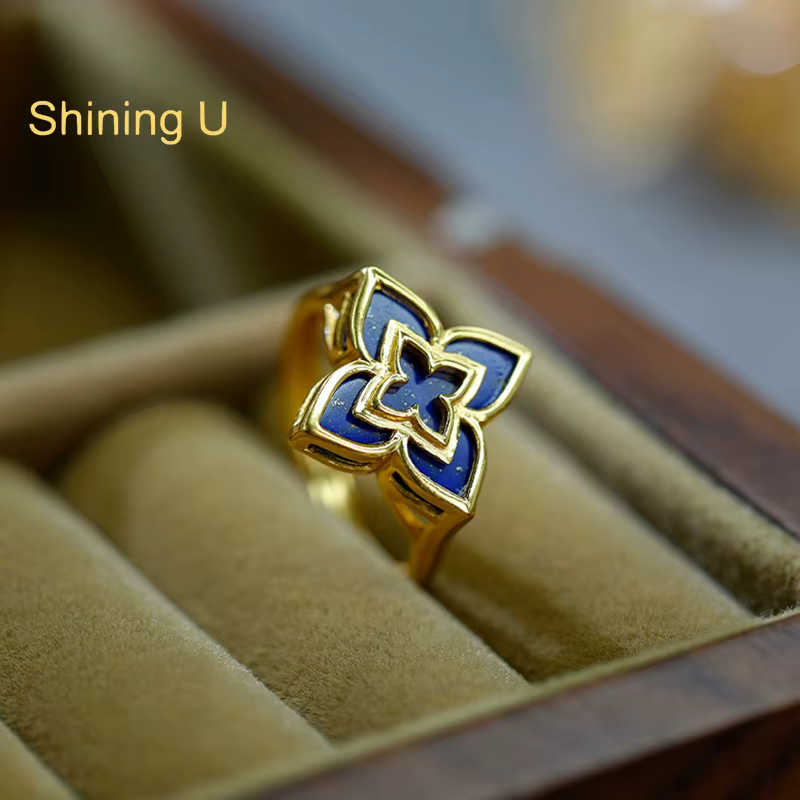 Shining U – ensemble de bijoux trèfle en argent S925