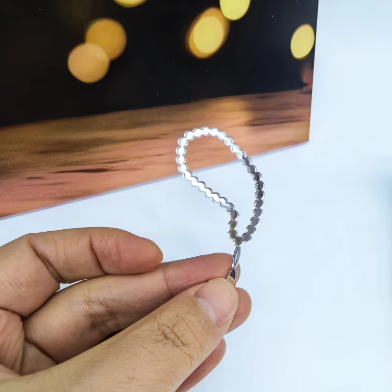 20 pièces perles prière collier baptême chapelet faveurs miroir