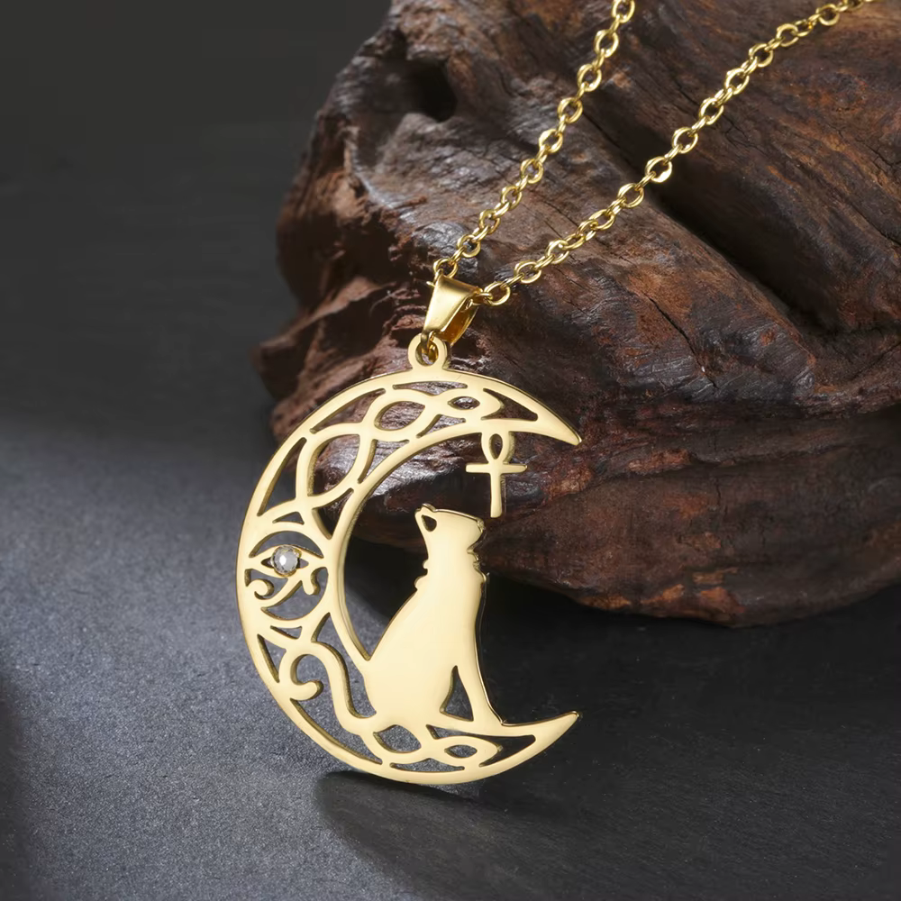 Collier pour femme en acier inoxydable