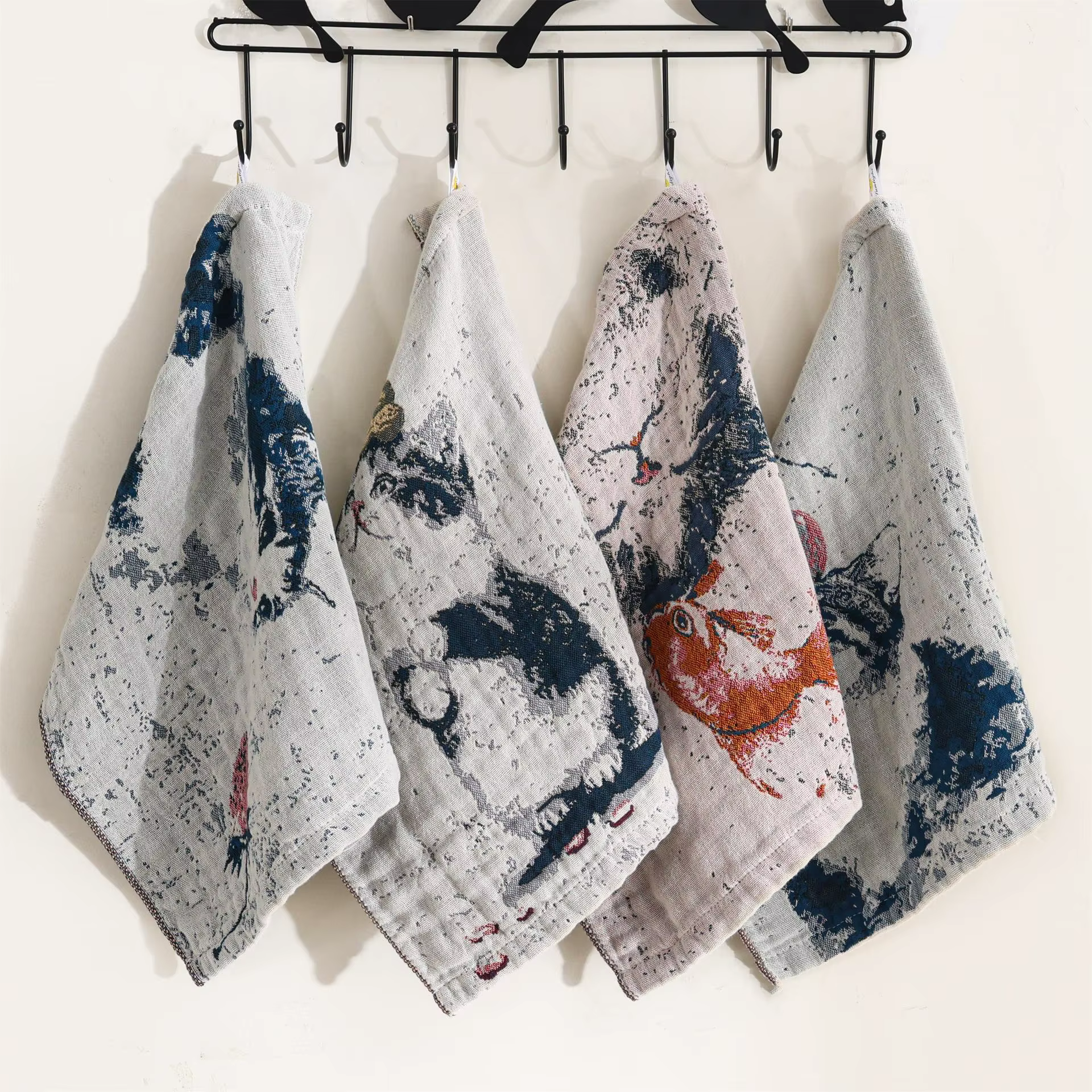 Serviette en gaze 100% coton 35x35cm