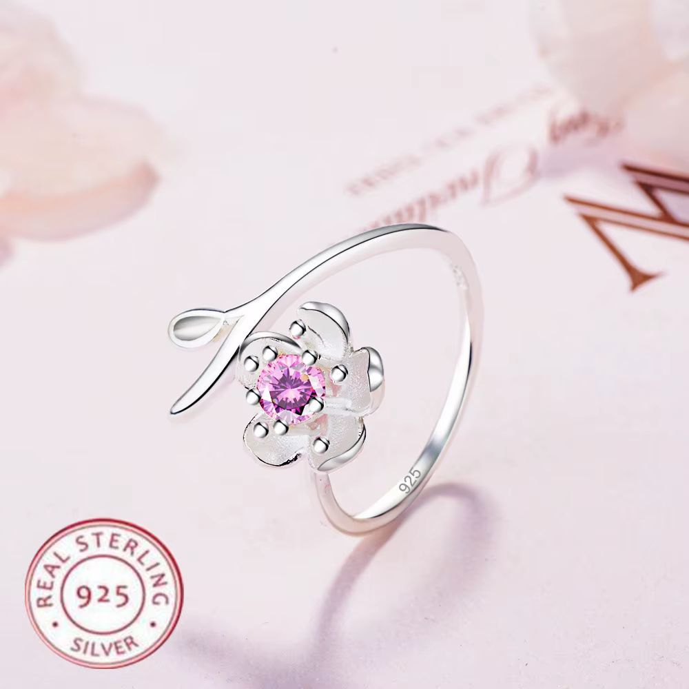 Bague en argent Sterling 925 pour femmes